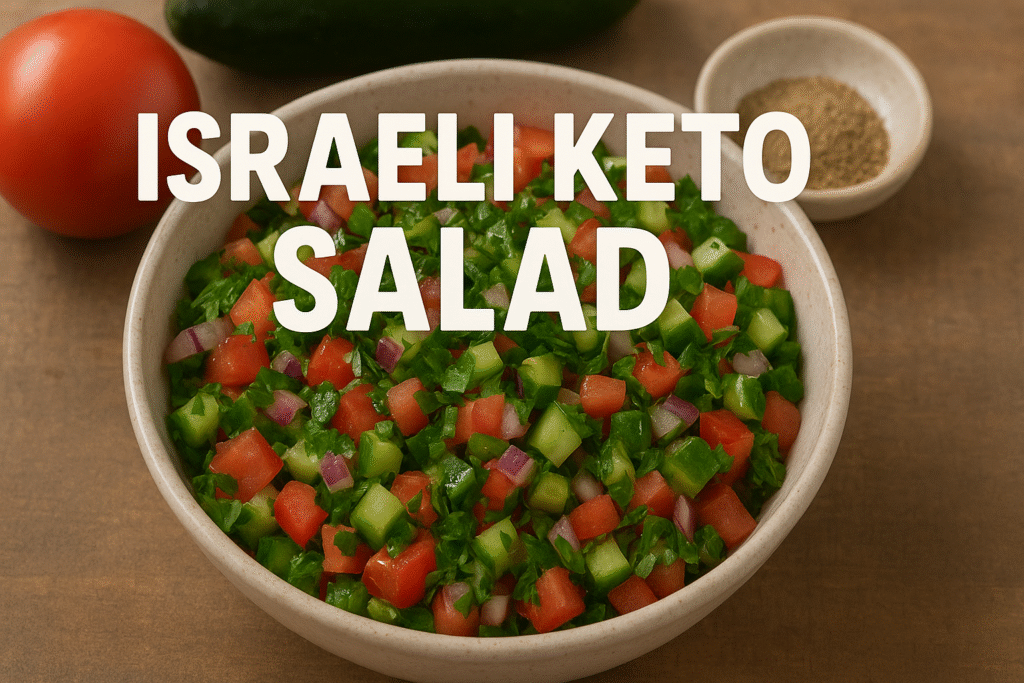 Ensalada Israelí Keto