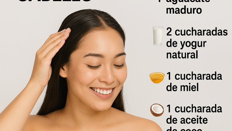 Mascarilla de aguacate para un cabello fuerte y nutritivo