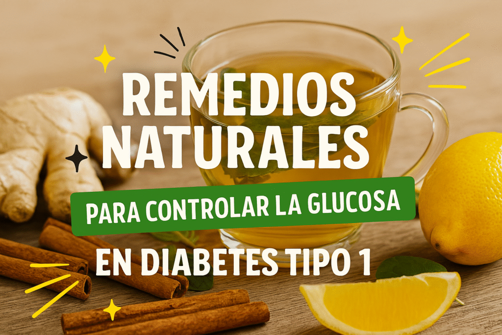 Remedios naturales para el control del azúcar en sangre en la diabetes tipo 1