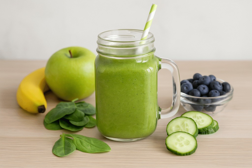 Batidos y jugos fáciles de preparar para diabéticos tipo 1