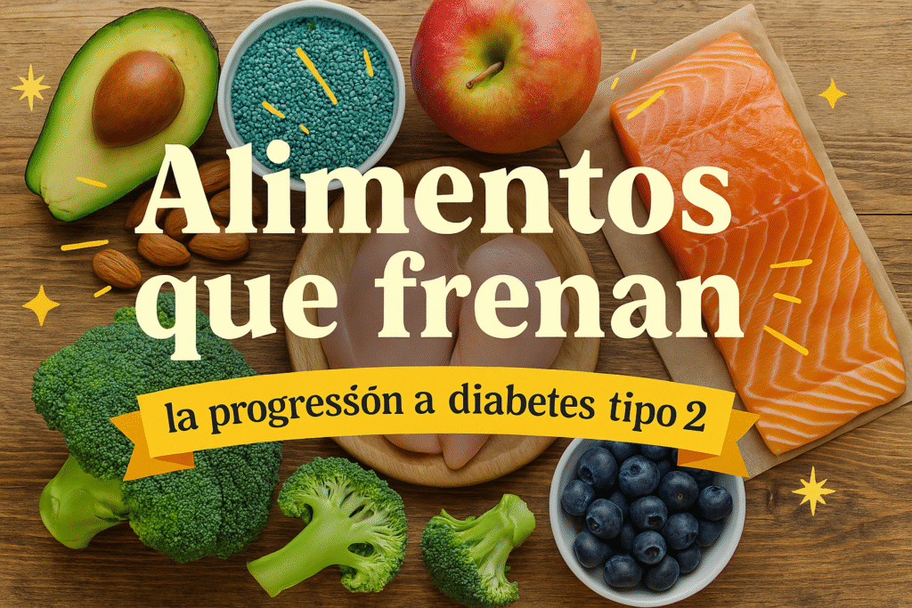 Alimentos que retardan la progresión de la diabetes tipo 2