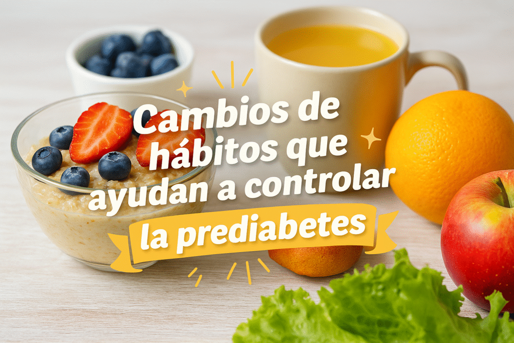 Cambios de hábitos para controlar la prediabetes
