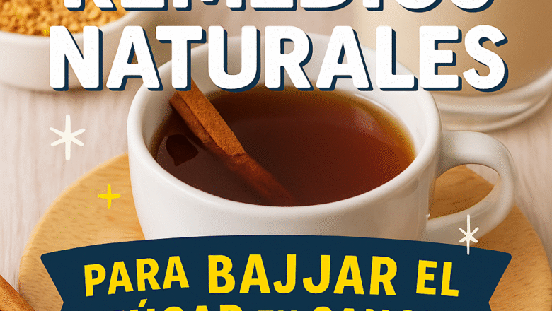 5 Remedios Naturales para Bajar el Azúcar Rápidamente