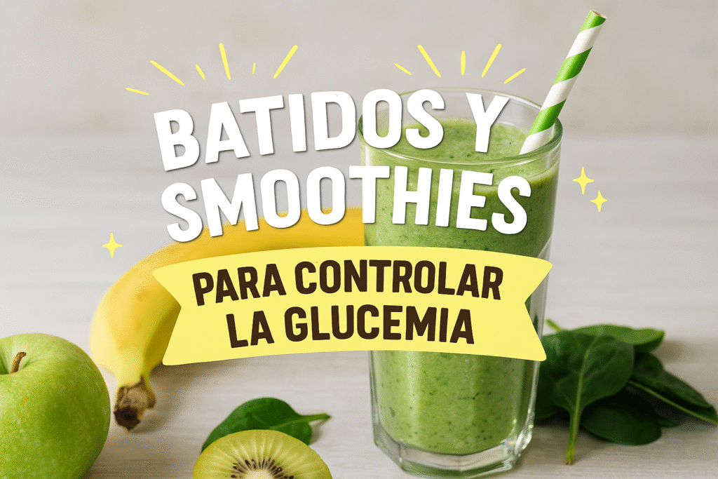 Batidos y smoothies para controlar los niveles de azúcar