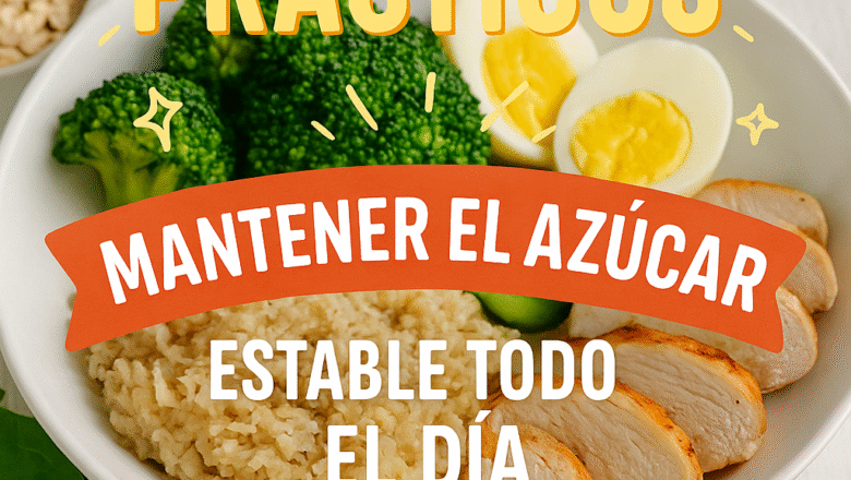 Consejos prácticos para mantener niveles de azúcar estables durante todo el día
