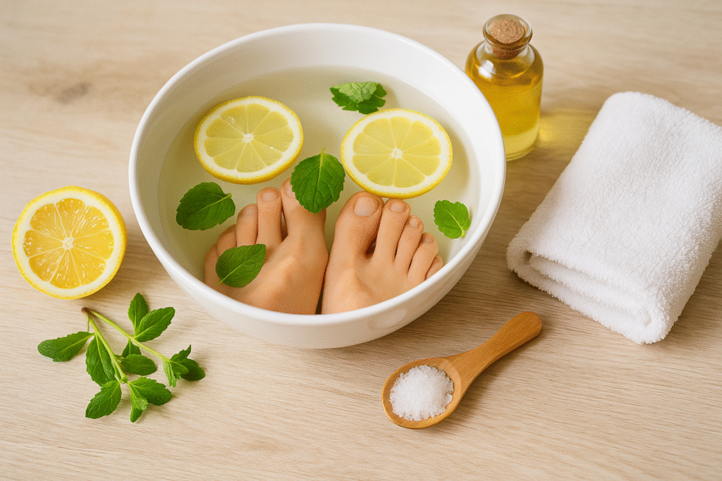Cómo prevenir problemas en los pies con remedios caseros