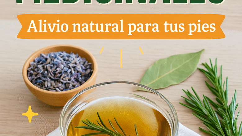 Plantas medicinales para aliviar el dolor de pies