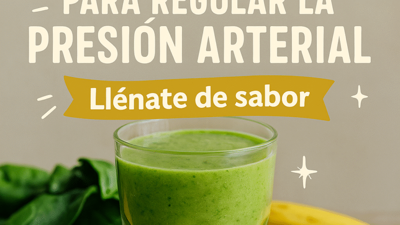 Batidos Saludables para Regular la Presión Arterial