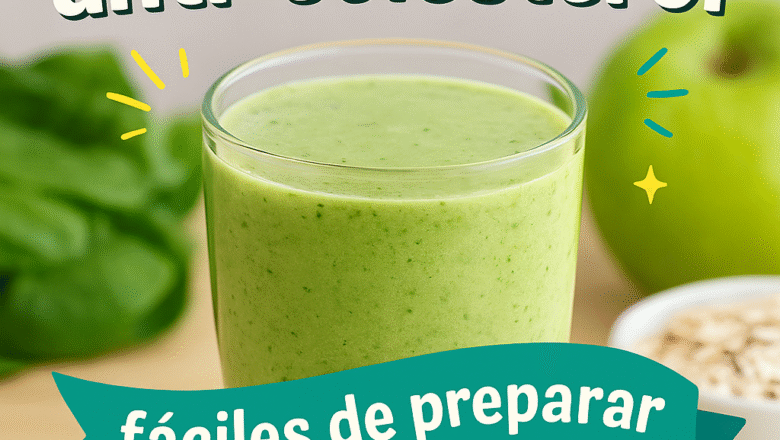 Batidos anti-colesterol fáciles de preparar