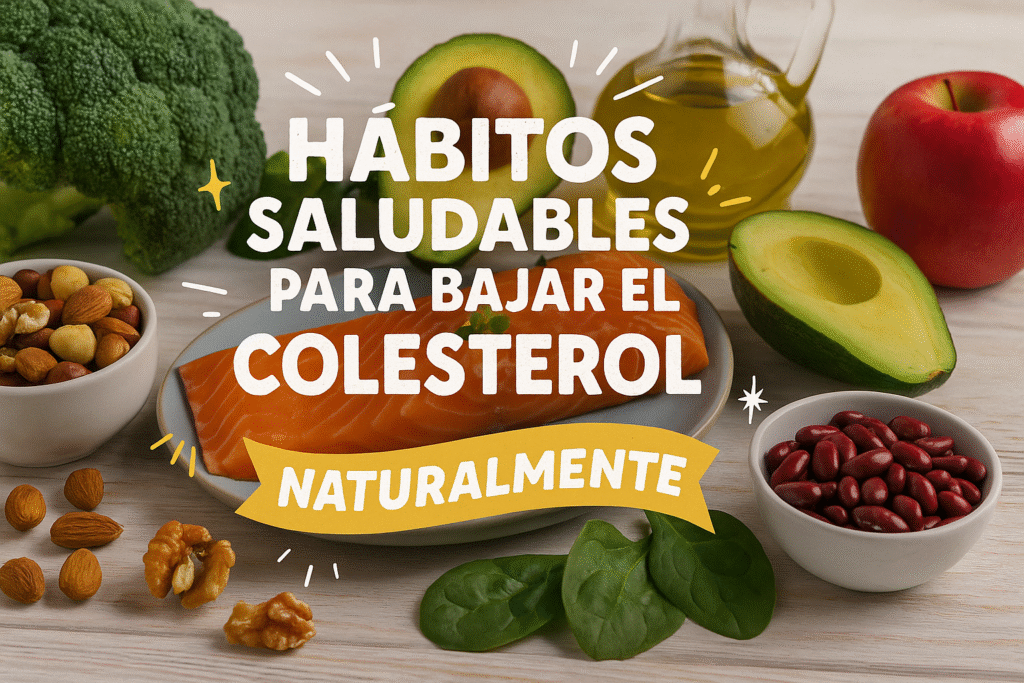Hábitos saludables para reducir el colesterol de forma natural